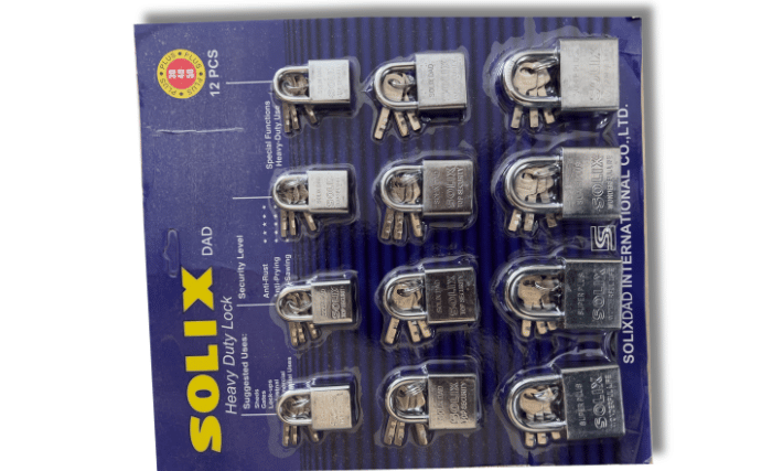 Kufuli za solix 30mm - 40mm - 50mm